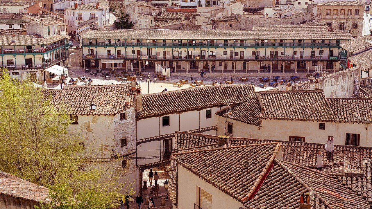 buildings, square, urban landscape, chinchón, people, chinchón, chinchón, chinchón, chinchón, chinchón, people